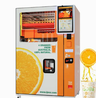 Qualità  Wireless QR Code Fruit Juice Vending Machine 220V - 240V 50Hz Air Cooled Frost Free fabbrica