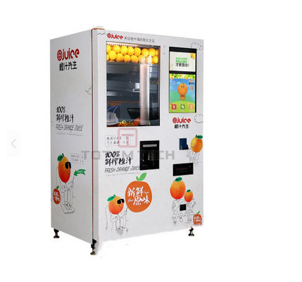 Qualità  TA01 Orange Fresh Juice Vending Machine Automatic Cash Coin Card Payment fabbrica