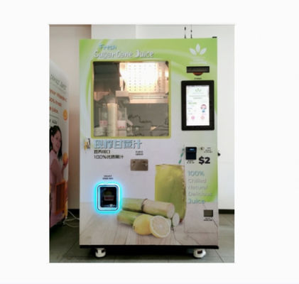 Qualità  220V / 50Hz Sugarcane Vending Machine Juice Extractor For Restaurants Supermarkets fabbrica
