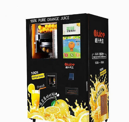 Contenitore a pressione dello SpA di Juice Vending Machine 800W della frutta fresca di Saimon per l'aeroporto