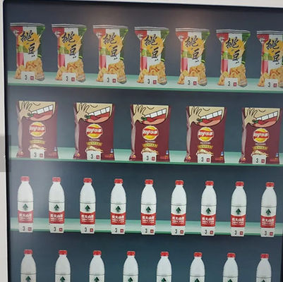 Il distributore automatico combinato dell'ospedale 350W ha personalizzato il colore per frutta Juice Snack