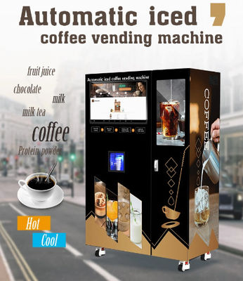 Supermercati completamente automatici all'aperto dell'interno di Juice Vending Machine For Malls