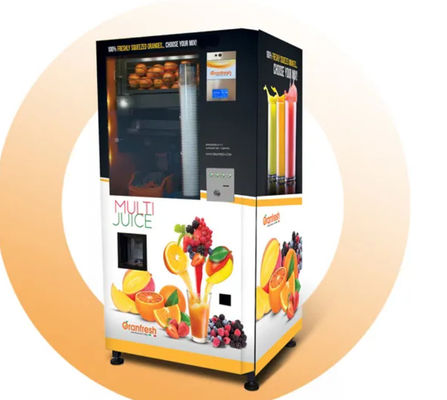 CE fresco di Juice Vending Machine dell'alimento naturale certificato per le vie del centro commerciale