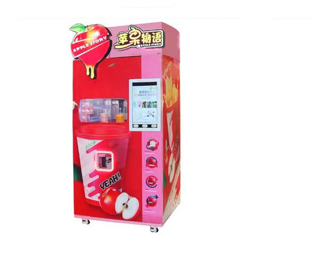 24 ore di Apple Juice Vending Machine 500W per i centri commerciali dei supermercati