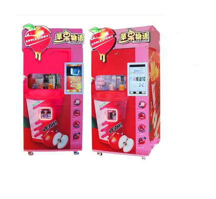 24 ore di Apple Juice Vending Machine 500W per i centri commerciali dei supermercati