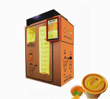 Macchina arancio automatica di Juice Squeezer Outdoor Drink Vending del centro commerciale
