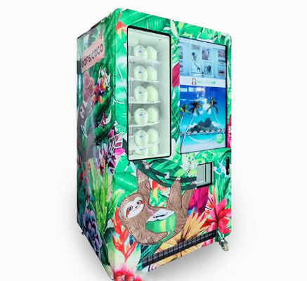 Touch screen automatico di Juice Vending Machine Multifunctional Smart della noce di cocco fresca