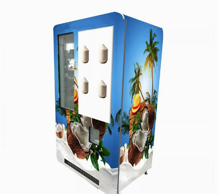 Touch screen automatico di Juice Vending Machine Multifunctional Smart della noce di cocco fresca