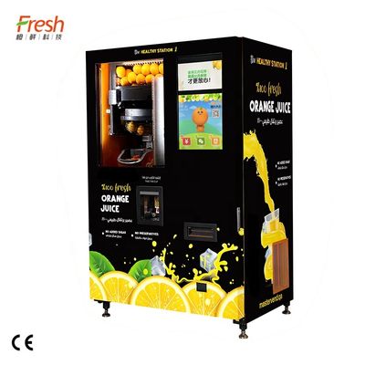 Macchina di vendita di succhi personalizzabile con temperatura compresa tra 0 e 10 ° C di medie dimensioni