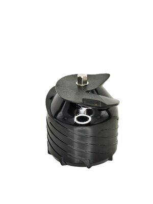 Spremiagrumi a masticazione lenta grigio argento HJ303 – Scivolo largo 155 mm per ananas intero, motore da 200 W, tazza per succo da 1000 ml, funzionamento silenzioso