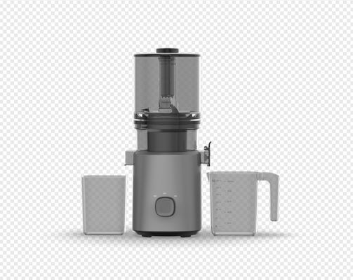 Fresh Smart HJ303 Extra-Wide Slow Masticating Juicer Trasforma le tue mattine con Full Pineapple Power con 155mm Chute, 2400ml Hopper, 200W Cold Press & Self Cleaning