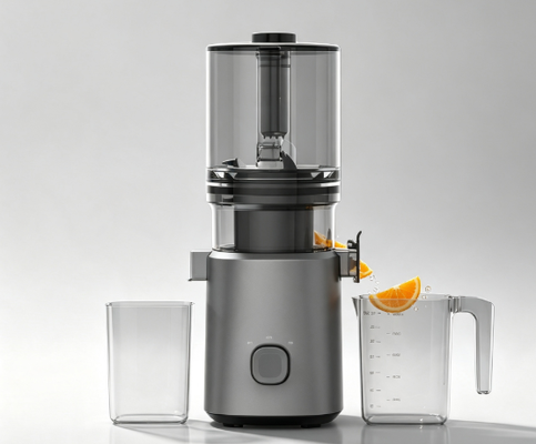 Fresh Smart HJ303 Extra-Wide Slow Masticating Juicer Il cambiatore di gioco di frutta intera con 155mm Chute, 2400ml Hopper, 200W Cold Press & Self-Cleaning per gli amanti seri di succhi
