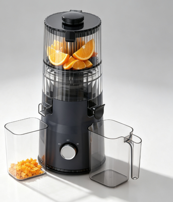 Centrifuga Lenta Fresca Smart HJ103 Compatta – Il Cuore di una Cucina Sana con Coclea Larga 135mm, Pressa a Freddo da 200W e Autopulente
