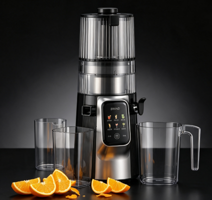 Centrifuga lenta Smart HJ102D a 6 modalità – Sblocca il pieno potenziale dei tuoi prodotti con un'imboccatura larga da 135 mm, pressa a freddo da 200 W e autopulente