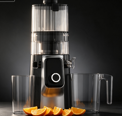 Centrifuga lenta Smart HJ102C Fresh – La centrifuga che porta freschezza in ogni stagione con 3 velocità regolabili, bocca larga da 135 mm, spremitura a freddo da 200 W e autopulizia