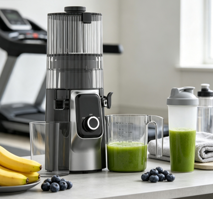 Centrifuga Lenta Fresca Smart HJ102C – La Centrifuga Che Trasforma i Prodotti in Puro Piacere con 3 Velocità Regolabili, Bocca Larga da 135mm, Pressa a Freddo da 200W e Autopulente