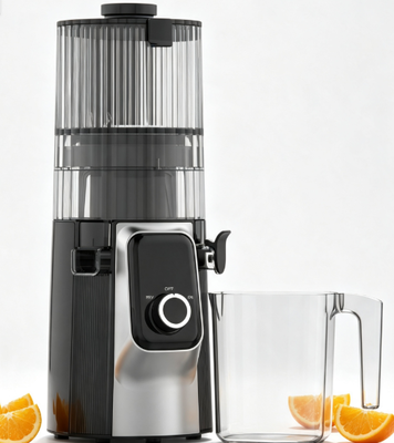 Fresh Smart HJ102C Slow Masticating Juicer    Il succhiatore che rende il cibo pulito pulito e semplice con 3 velocità regolabili, 135mm di larghezza, 200W di stampa a freddo e auto-pulizia