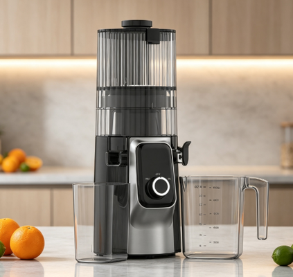Fresh Smart HJ102C Slow Masticating Juicer     Il succhiatore che rende ogni giorno migliore con 3 velocità regolabili, 135 mm di larghezza, 200W di stampa a freddo e auto-pulizia