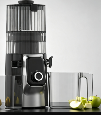 Centrifuga lenta Smart HJ102C Fresh Juicer – La centrifuga che sblocca il sapore come mai prima d'ora con 3 velocità regolabili, bocca larga da 135 mm, spremitura a freddo da 200 W e autopulizia