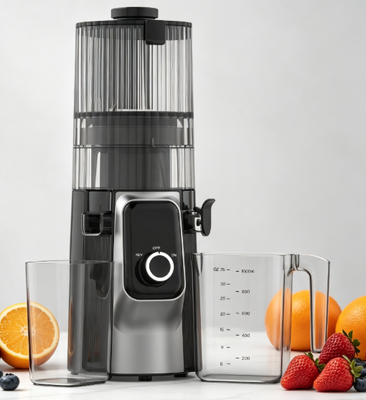 Fresh Smart HJ102C Slow Masticating Juicer Il maestro di ogni ingrediente con 3 velocità regolabili, 135mm di larghezza, 200W di stampa a freddo e auto-pulizia