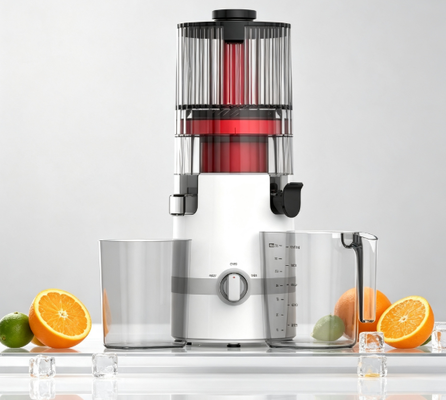 Fresh Smart HJ102B Slow Masticating Juicer La tua scorciatoia per una famiglia più sana con paravento da 135 mm, stampa a freddo da 200 W, auto-pulizia e lucchetto di sicurezza intelligente