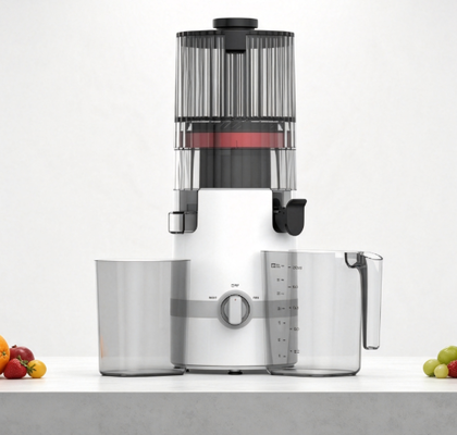 Centrifuga lenta Smart HJ102B – Nutri la tua famiglia naturalmente con tramoggia da 135 mm, spremitura a freddo da 200 W, autopulente e blocco di sicurezza per bambini