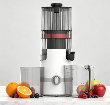 Centrifuga lenta Fresh Smart HJ102B – L'essenziale di tutti i giorni con bocca larga da 135 mm, motore a pressa fredda da 200 W, autopulente e sicurezza intelligente per una vita sana