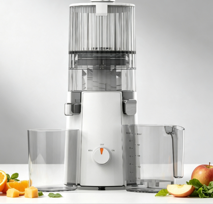 Centrifuga lenta professionale Fresh Smart HJ102A – Estrattore professionale da 200W con tramoggia larga da 135mm, motore heavy-duty da 55 RPM, senza BPA per uso quotidiano ad alto volume