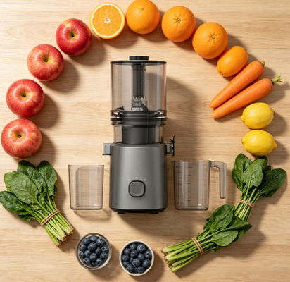 Centrifuga Fresca Smart HJ303 con Estrazione Lenta — Ti Permette di Fare un Passo Indietro