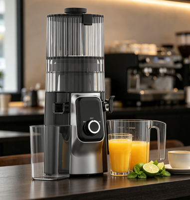Estrattor di succo a basso rumore da 200W HJ102C per famiglia e piccoli negozi di bevande