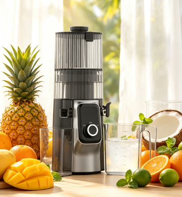 Centrifuga Compatta da Banco HJ102C, Spremiagrumi ad Alta Resa per Frutta e Verdura