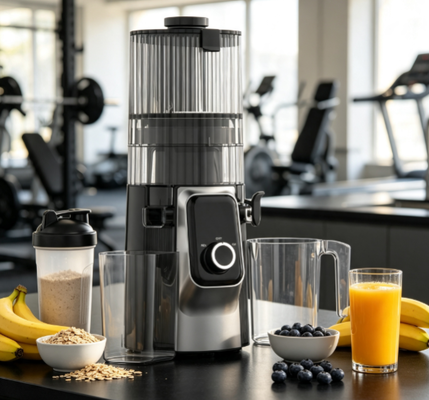 Centrifuga lenta Smart HJ102C Fresh — Estrattore di frutta e verdura intera