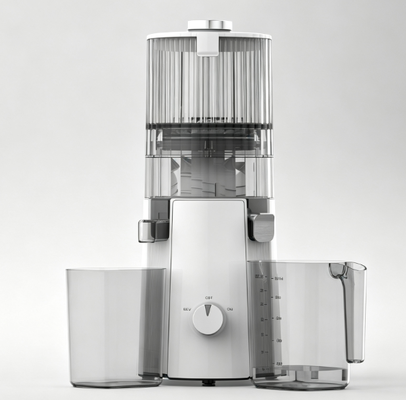 HJ102A Succiatore domestico di grado commerciale ¥ 200W Motore di rame, 135mm di larghezza, 1000ml Cup di succo, 800ml Pulp Cup